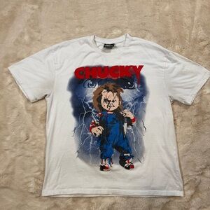 Chucky Men’s T Shirt Universal Studios Size XL